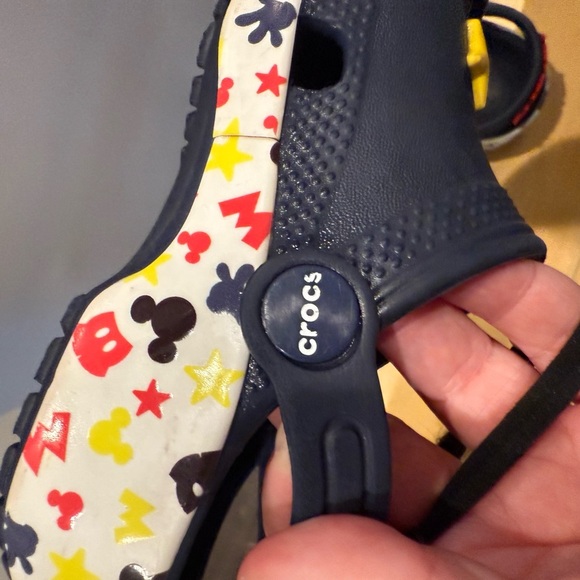 CROCS Mickey Mouse Disney Kids Clogs Size C11 - Picture 12 of 13